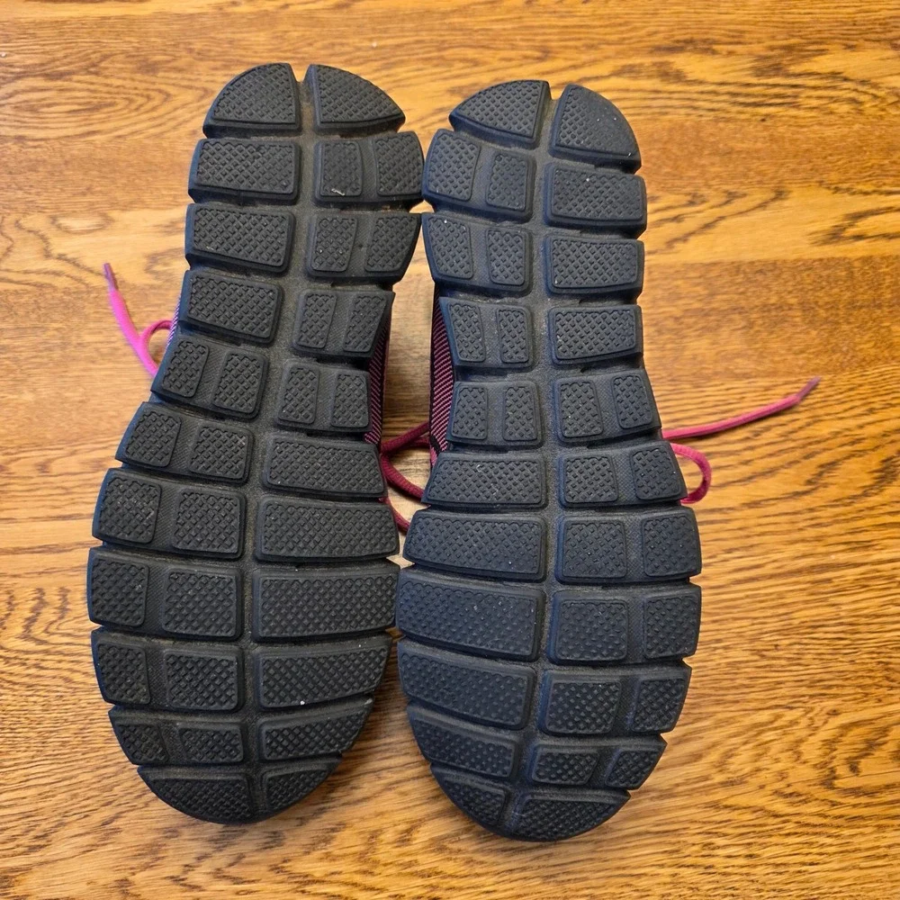 Pink Ribbon Breast Cancer Awareness Size 9 Knit Athletic‎ Sneakers Pink Black